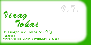 virag tokai business card